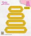 Shape Dies Set Of 4 Tags-6