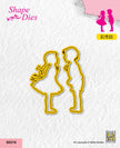 Nellie's Choice Shape Die - Girl And Boy