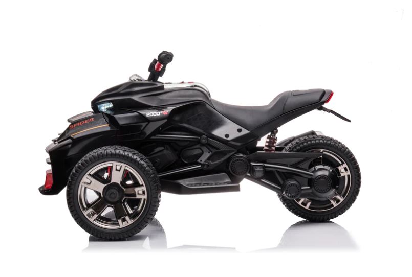 Moto électrique 3 roues SPIDER 2025 24V, pour enfants de 3 à 7 ans.