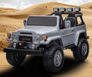 2026 24V Toyota FJ-40 4X4 2 Seater Kids Ride On Car with Remote Control DELUXE