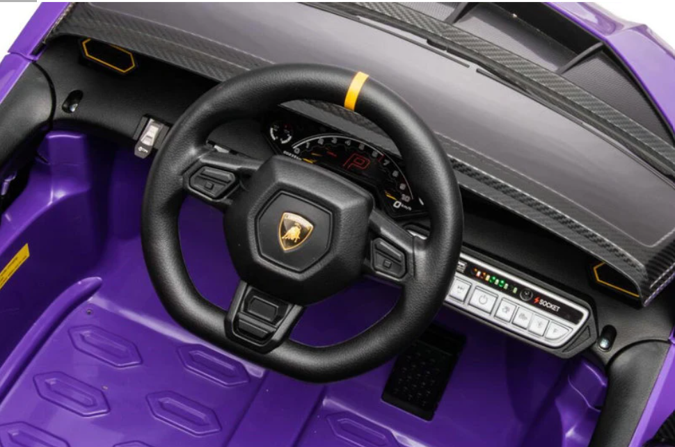 2026 Lamborghini Auténtica Kids Ride On Car with Remote Control