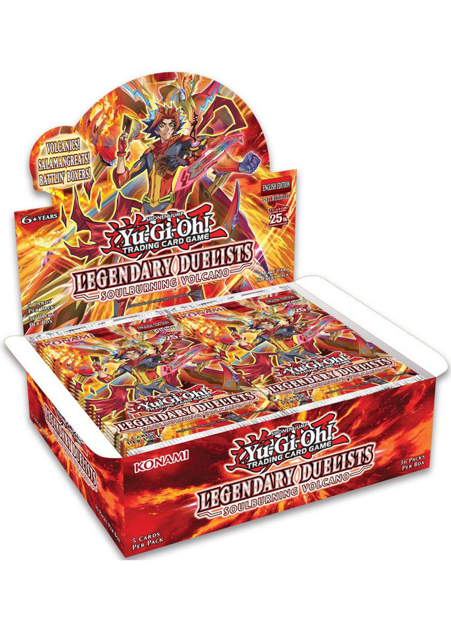 YUGIOH Legendary Duelists: Soulburning Volcano Booster Box