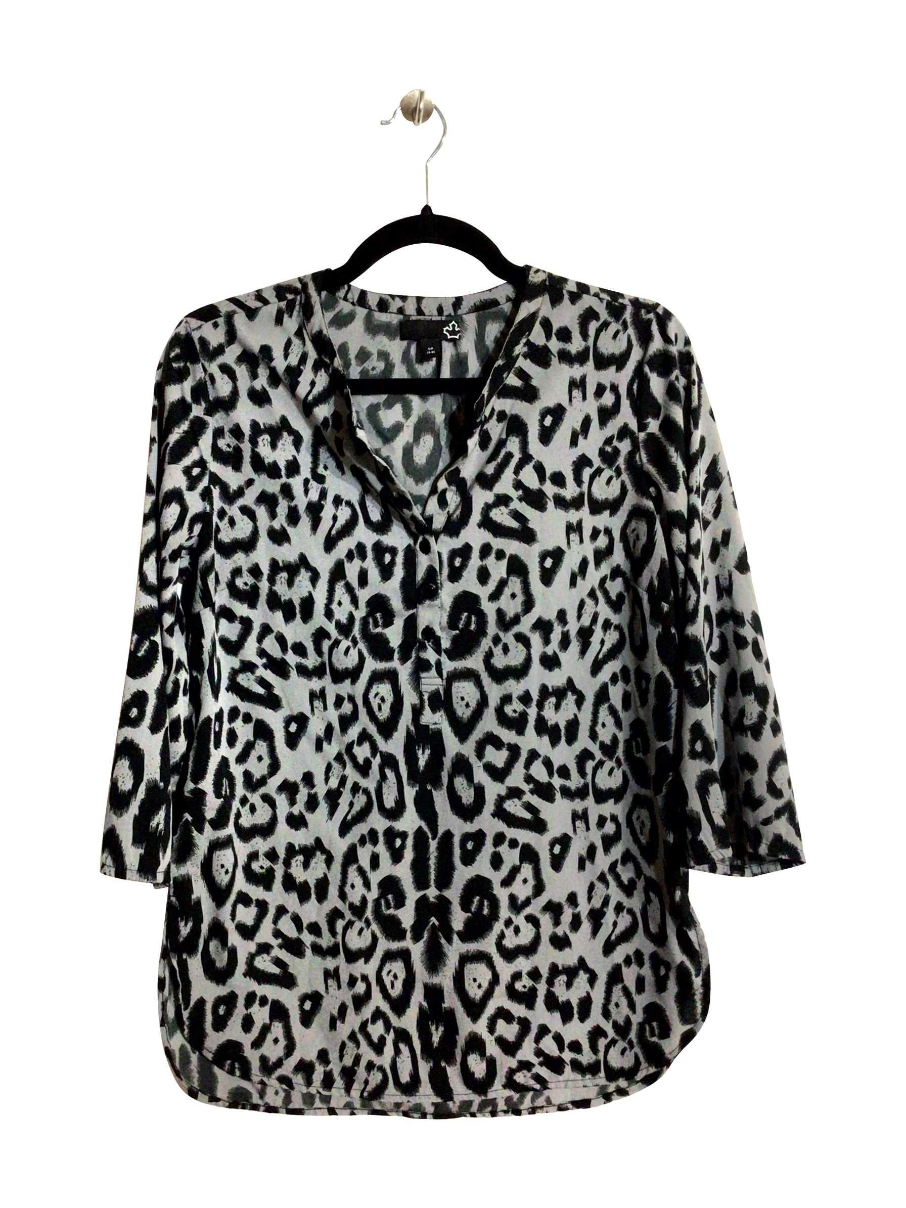 SEARS Regular fit Button-down Top in Black - S