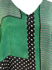 PRC6498 Avatar Pure Silk Waterfall Top