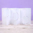 Luxury Shaped Card Blanks & Envelopes - Ornate Triple Swing Card