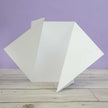 Luxury Shaped Card Blanks & Envelopes - Side Twist Gatefold