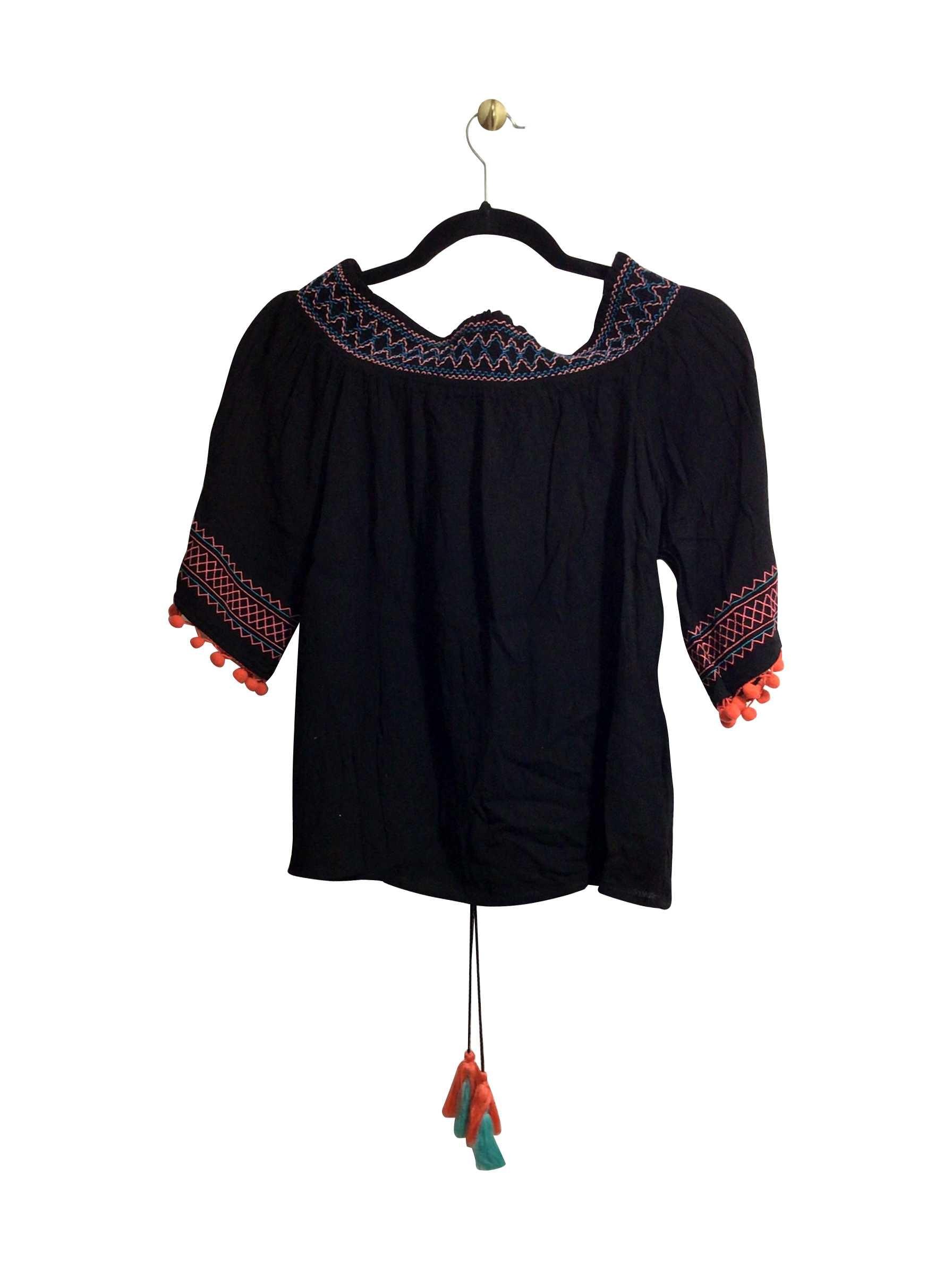 SHEIN Regular fit Blouse in Black - XS