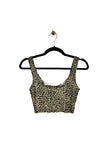 SHEIN Regular fit Crop top in Brown  -  XS