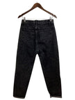 SHEIN Regular fit Straight-legged Jeans in Black - M