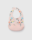 Silicone Bib Printed - Unicorn Ballet