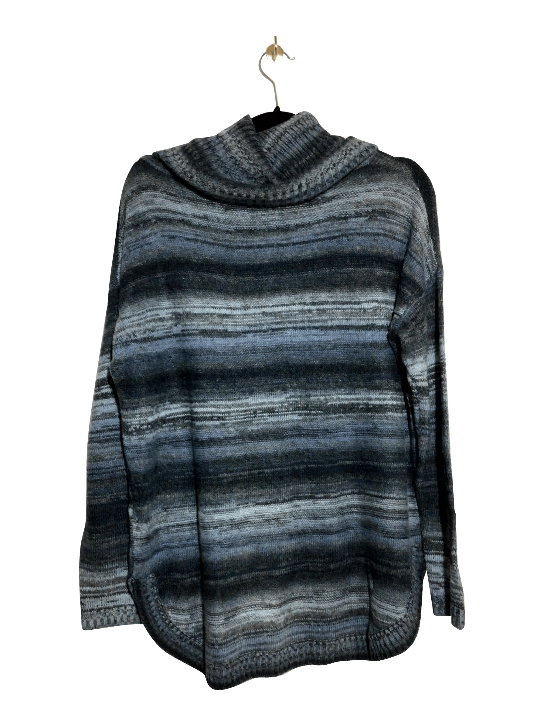 SISTERS Regular fit Turtleneck Top in Blue  -  S