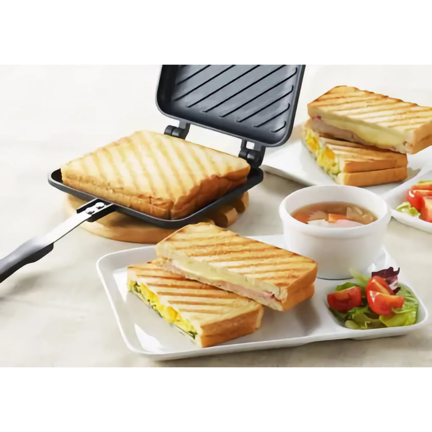 Yoshikawa Hot Sandwich Maker – Japanese Stovetop Panini Press