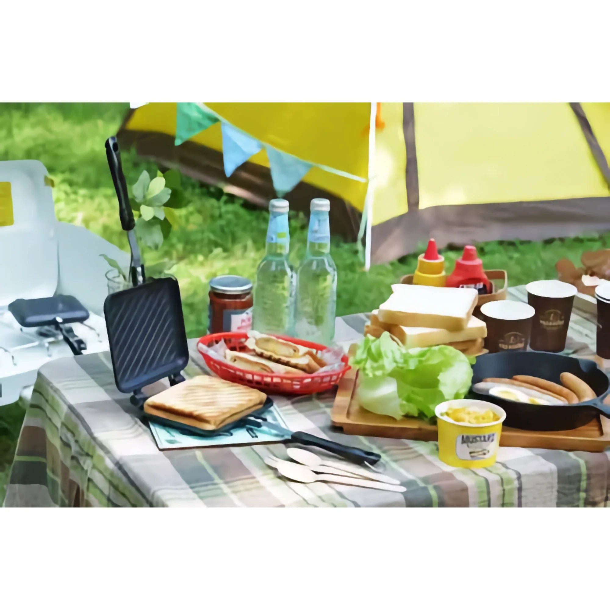 Yoshikawa Hot Sandwich Maker – Japanese Stovetop Panini Press