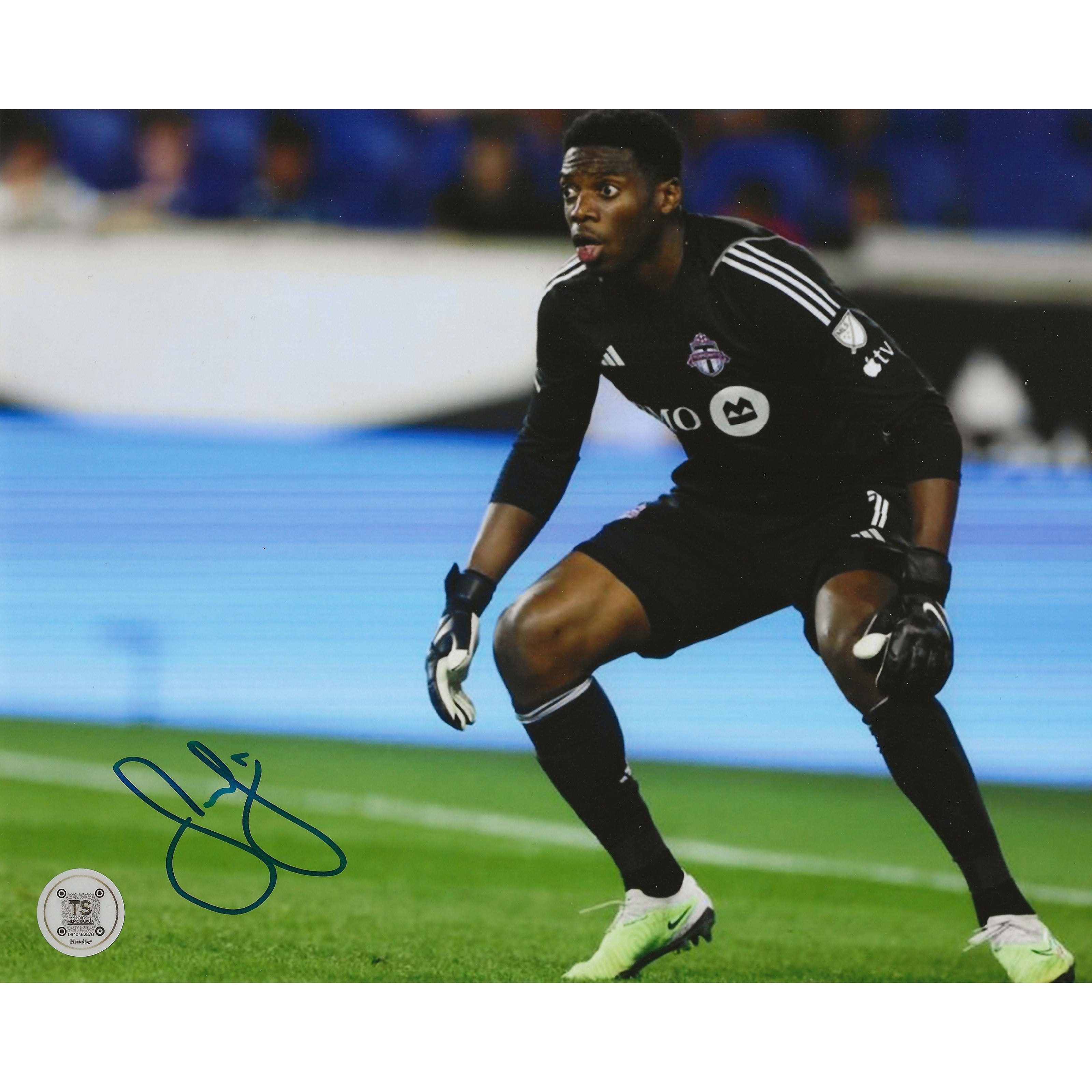 Sean Johnson Autographed Toronto FC 8x10 Photo