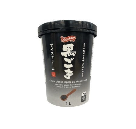 FZN: Shirakiku Black Sesame Ice Cream (1L)