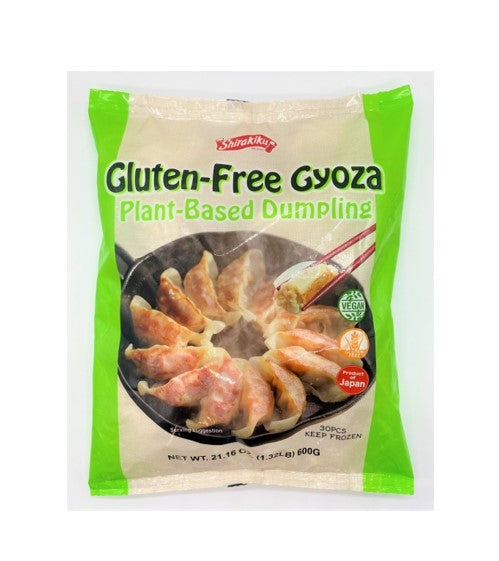 FZN: Shirakiku Gluten Free Plant Based Gyoza Dumpling (600G)