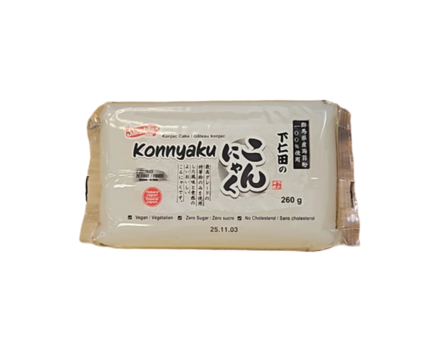 RFG: Shirakiku Shimonita White Konjac Cake (260G)