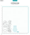 SL Cutting Die Jar Bouquet Autumn Bouquet 102x144x1mm 8 PC nr.694
