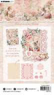 SL Cutting Die Macaron Mini-Frame A Cat's Secret 7 Pieces