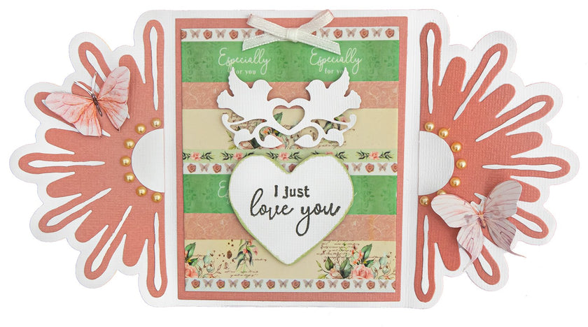 SL Washi Tape Pink butterflies Another Love Story 47x77mm nr.2