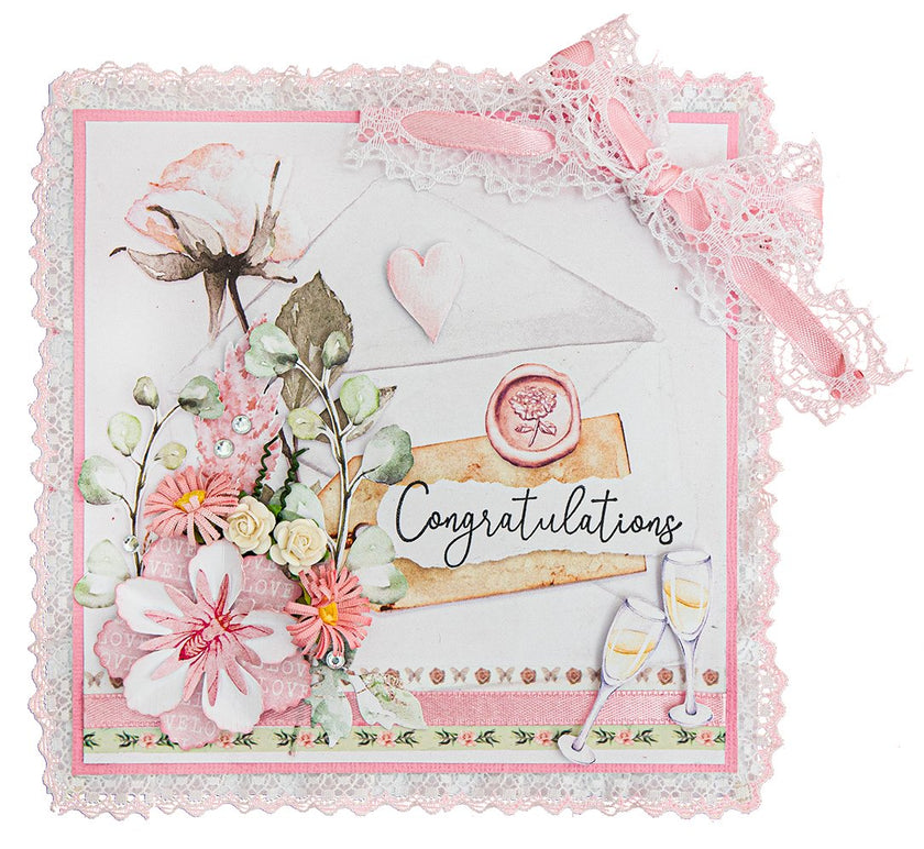 SL Washi Tape Pink butterflies Another Love Story 47x77mm nr.2