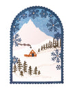 SL Masks Arctic Landscape Artic Winter 118x150x1mm 1 PC nr.253