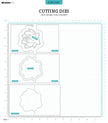 SL Cutting Die Water Lily Card Blooming Butterfly 165x100x1mm 7 PC nr.487