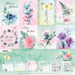 SL Scrap Paper Set Blooming Butterfly 304.8x304.8x3mm 12 SH nr.20