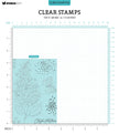 SL Clear Stamp Lilac Flowers Blooming Butterfly 93x136x3mm 7 PC nr.358