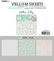 SL Vellum Set Background Patterns Blooming Butterfly 203x203x3mm 6 SH nr.03