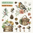 SL Die-Cut Block Fall Elements Beauty Of Fall 150x150mm 20 Sh nr.09