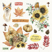 SL Die-Cut Block Fall Elements Beauty Of Fall 150x150mm 20 Sh nr.09