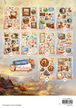 SL Die-Cut Paper Pad Paper Elements Charming Autumn 20 Sheets