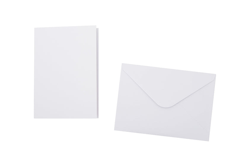 SL Cards & Envelopes White 5x7 Inch Consumables 20 PC