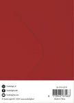 SL Cards & Envelopes Christmas Red Consumables 20 Pieces