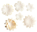 SL Paper Flowers 25x Cream Consumables 25 PC