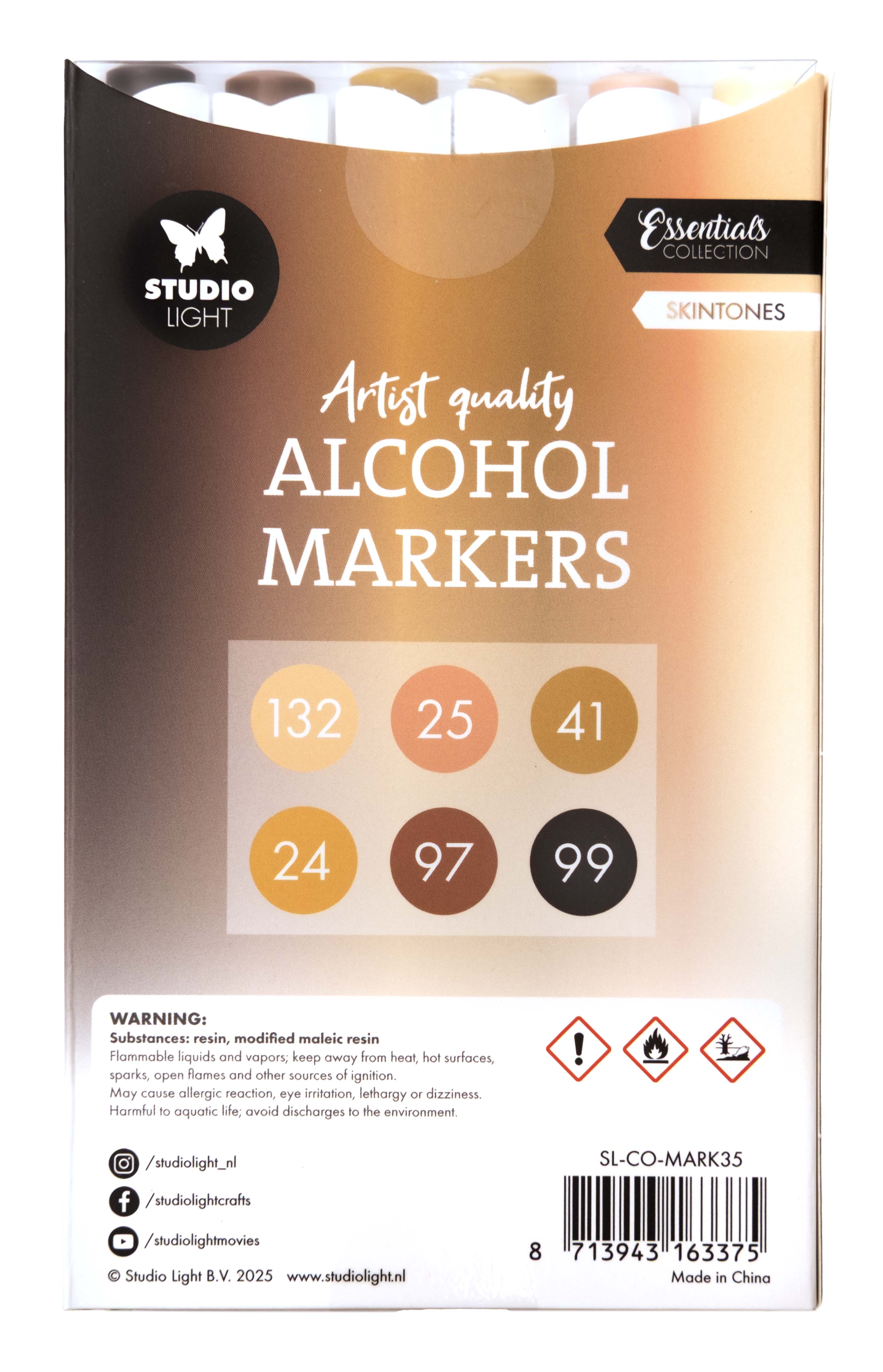 Studio Light Alcohol Ink Markers