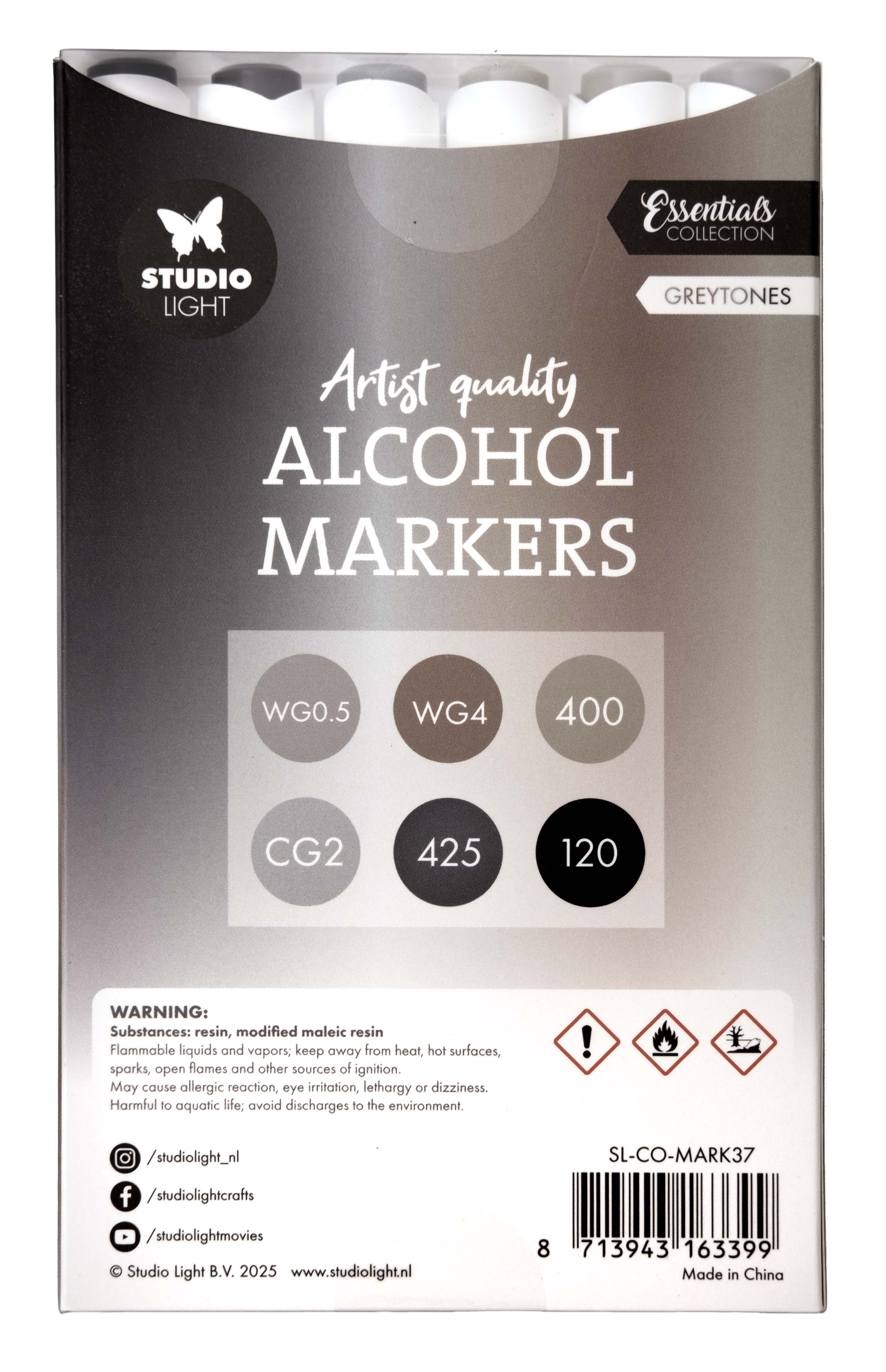 Studio Light Alcohol Ink Markers