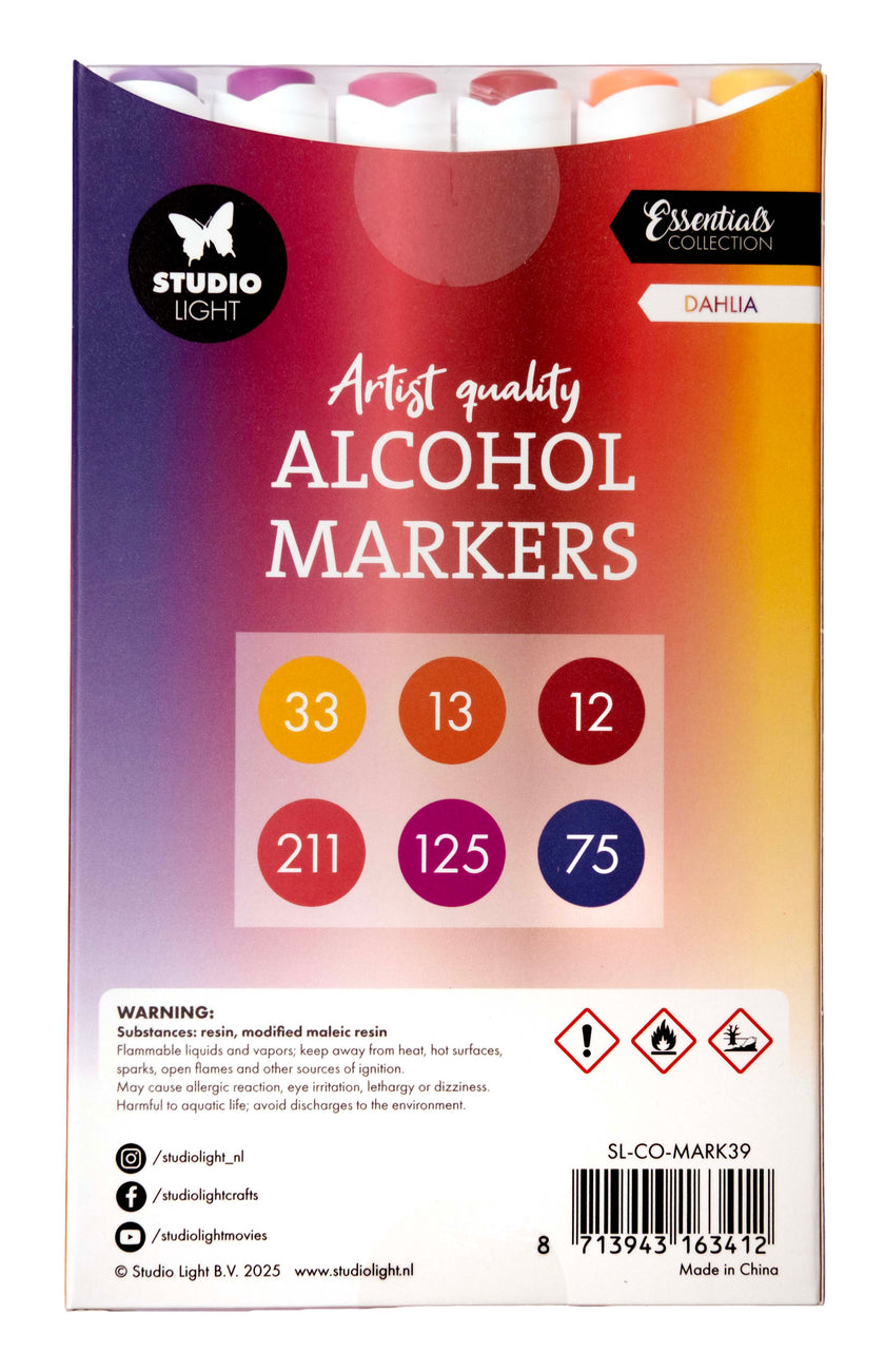 Studio Light Alcohol Ink Markers