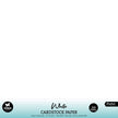 SL Paper Set White Cardstock 250 gsm Essentials 10 Pieces