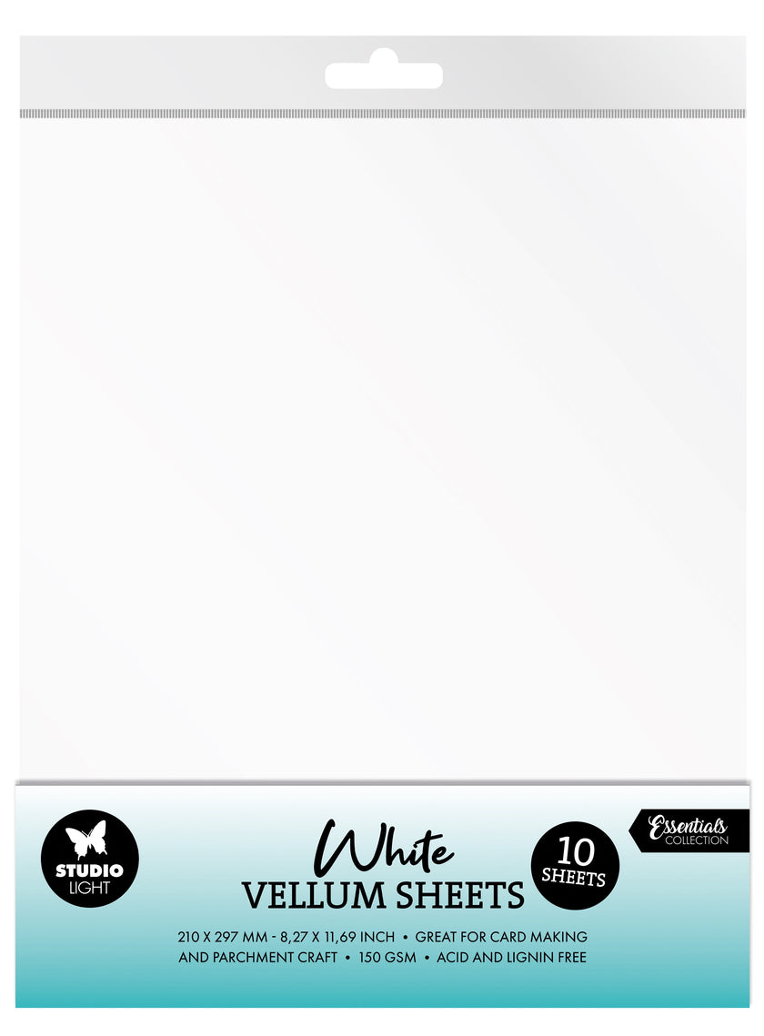 SL Vellum Sheets 150 GSM White Essentials 10 SH