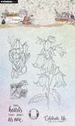 SL Clear Stamps Blue Bell Diary of Dreams 6 PC