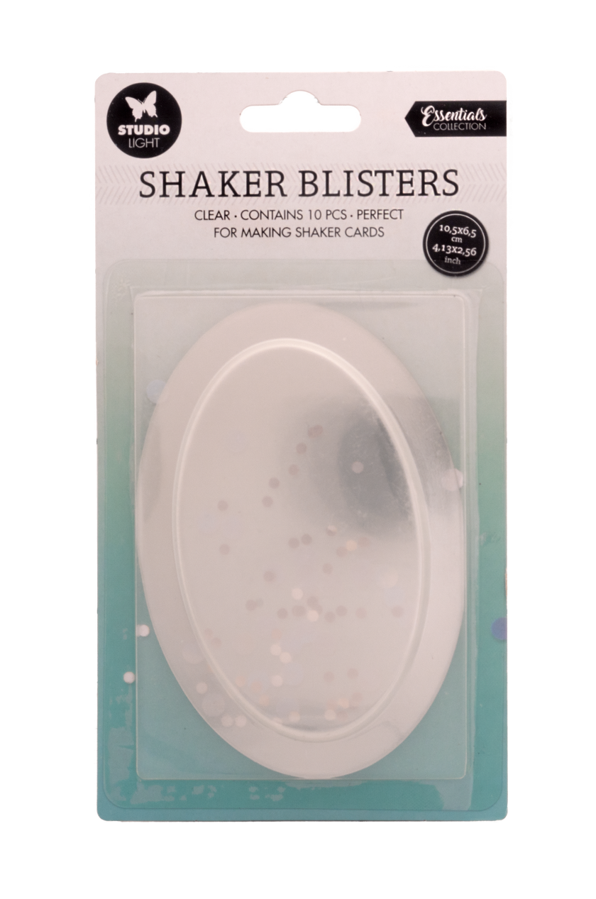 SL Shaker Window Blister Oval Essentials 105x65x5mm 10 PC nr.03
