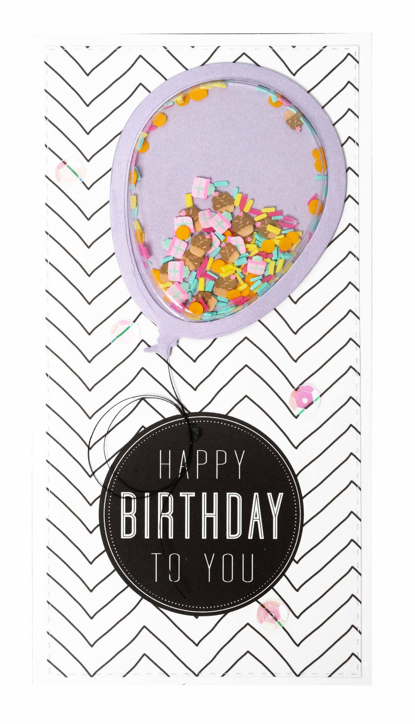 SL Shaker Blister Balloon Shape Essentials 55x68x6mm 10 PC nr.12