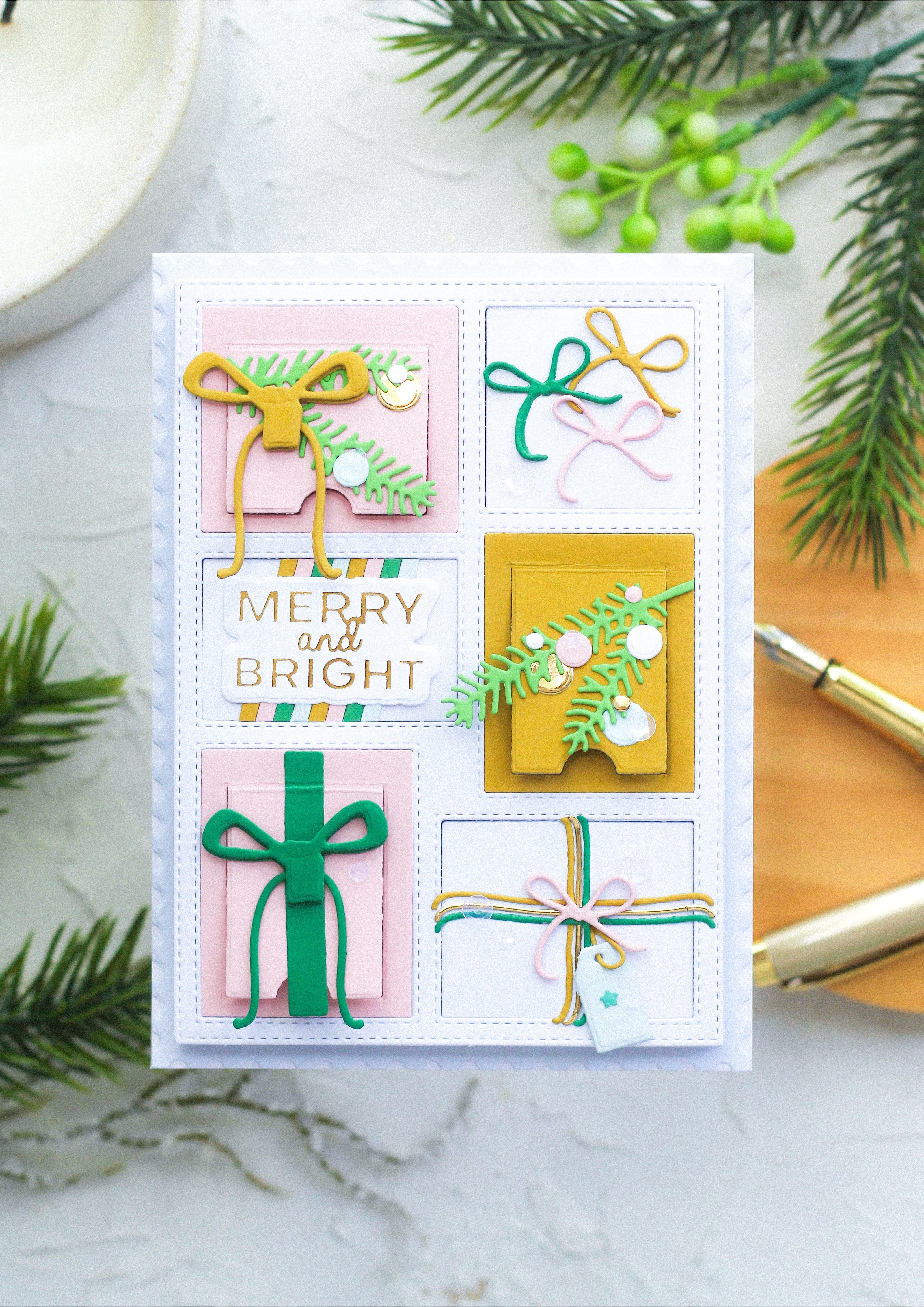 SL Cutting Die Advent Cardshape Essentials 8 Pieces