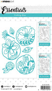 SL Cutting Die Top Flowers Essentials 105x148x1mm 1 pc nr.108