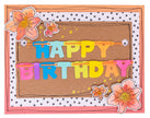 SL Cutting Die Garland Alphabet Essentials 134x186x1mm 1 pc nr.126
