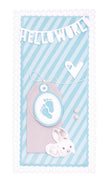 SL Cutting Die Hello World Essentials 105x148x1mm 1 PC nr.170