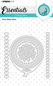 SL Cutting Die Circle Shaker Frame Essentials 95x98x1mm 8 PC nr.223
