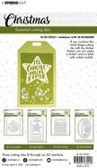 SL Cutting Dies Christmas Tag Shaker Essentials 82x142x1mm 7 PC nr.251
